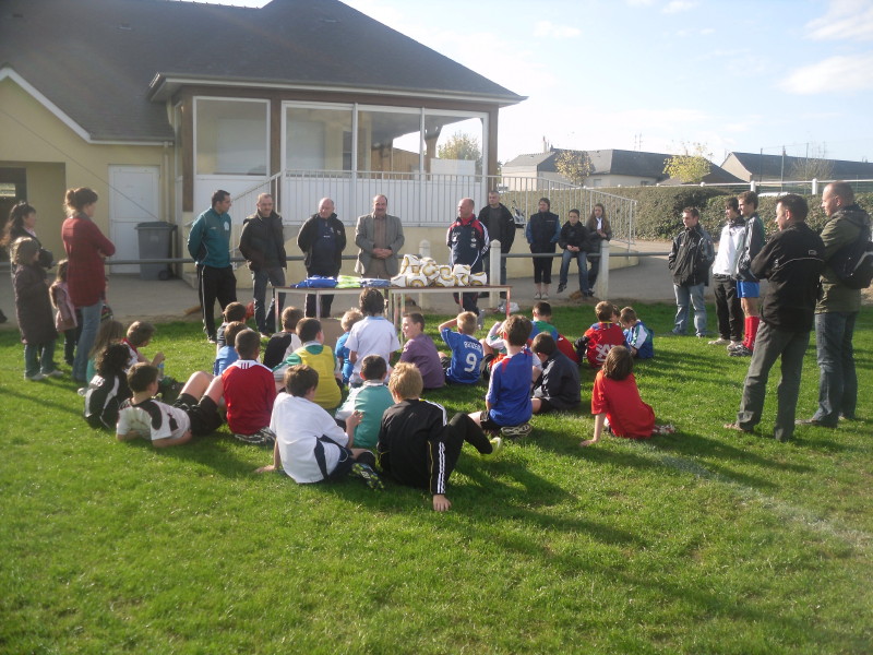 Ecole de foot récompenséé