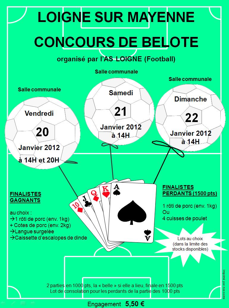 Concours de Belote