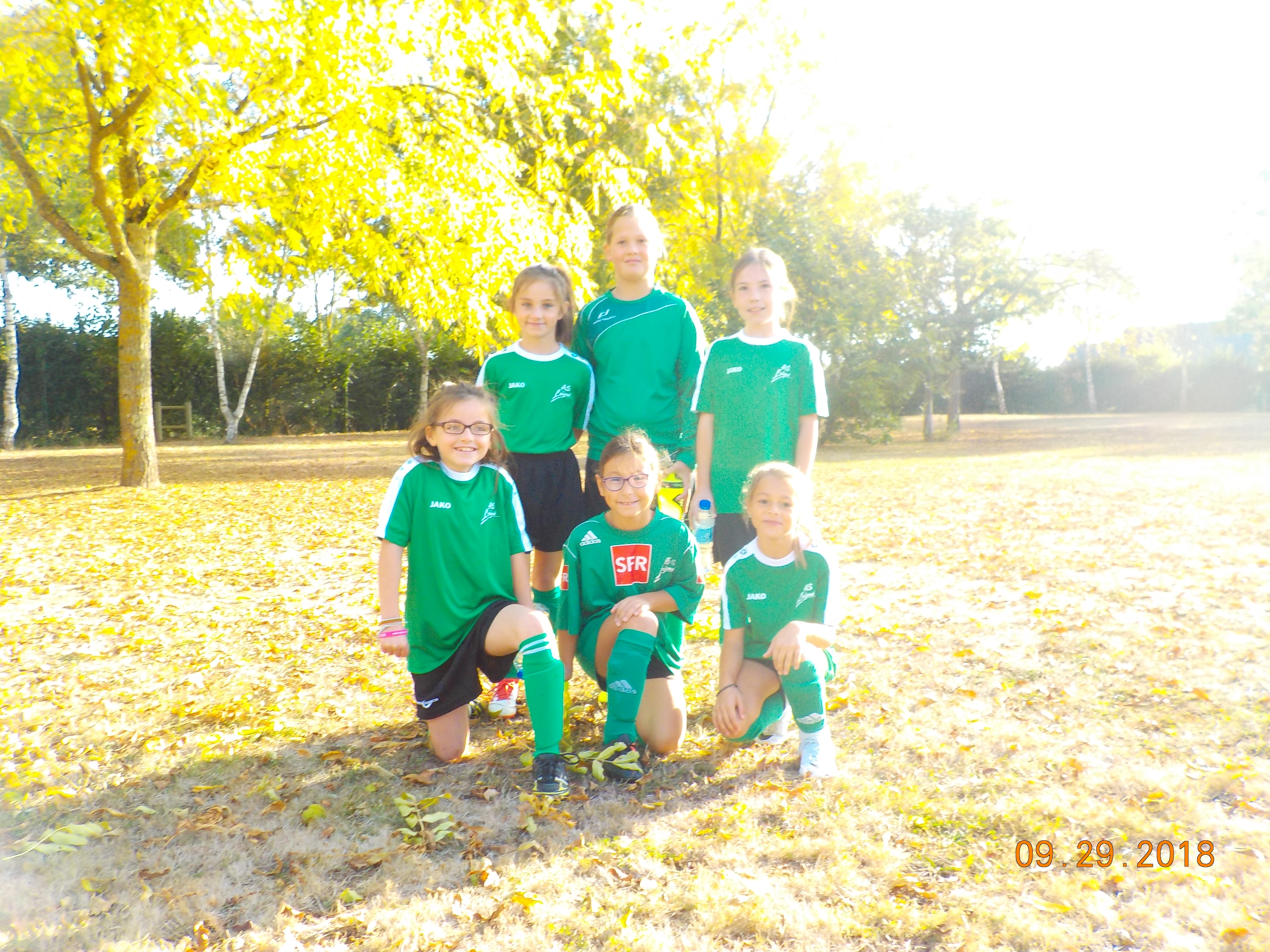 La 1ère équipe féminine du club