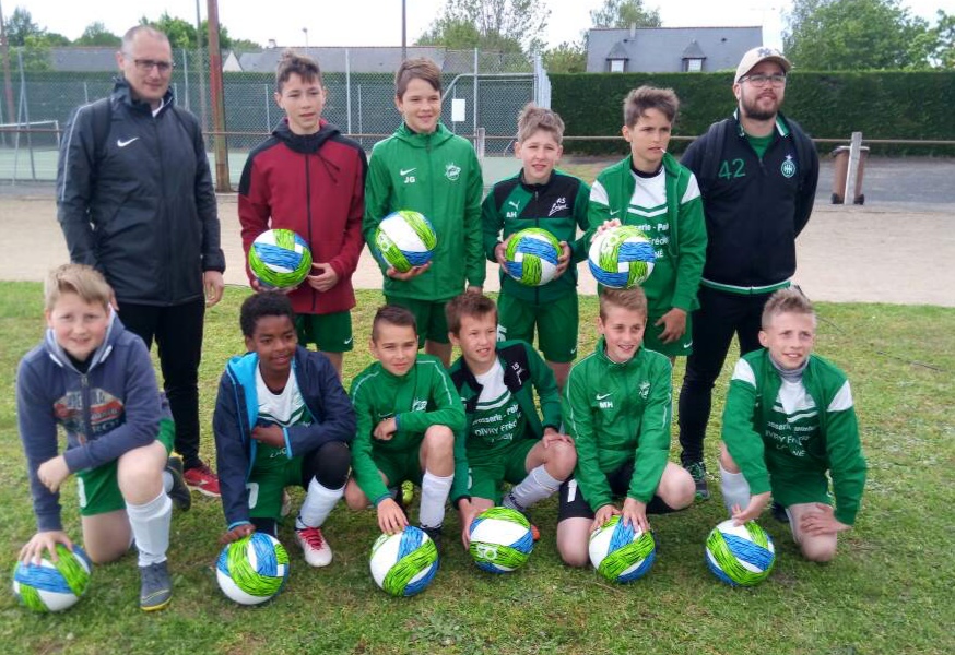 Les U13 finissent leur championnat invaincu