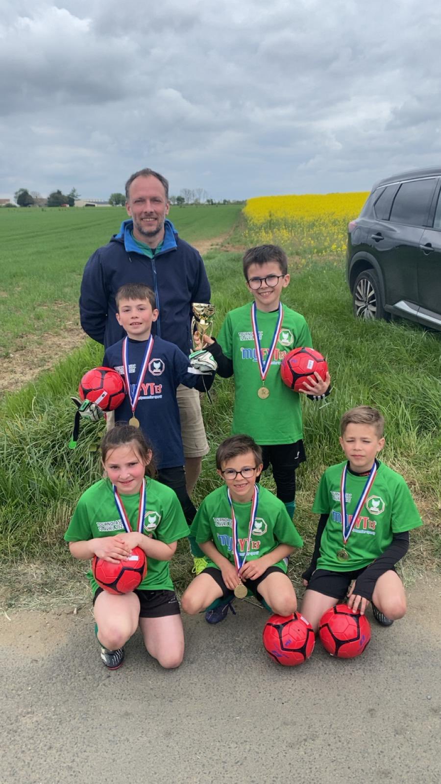 Tournoi Crosmières (U7 et U9 ) et Meslay (U11)