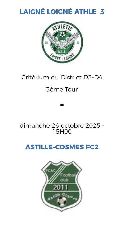 La C en Coupe D3 D4